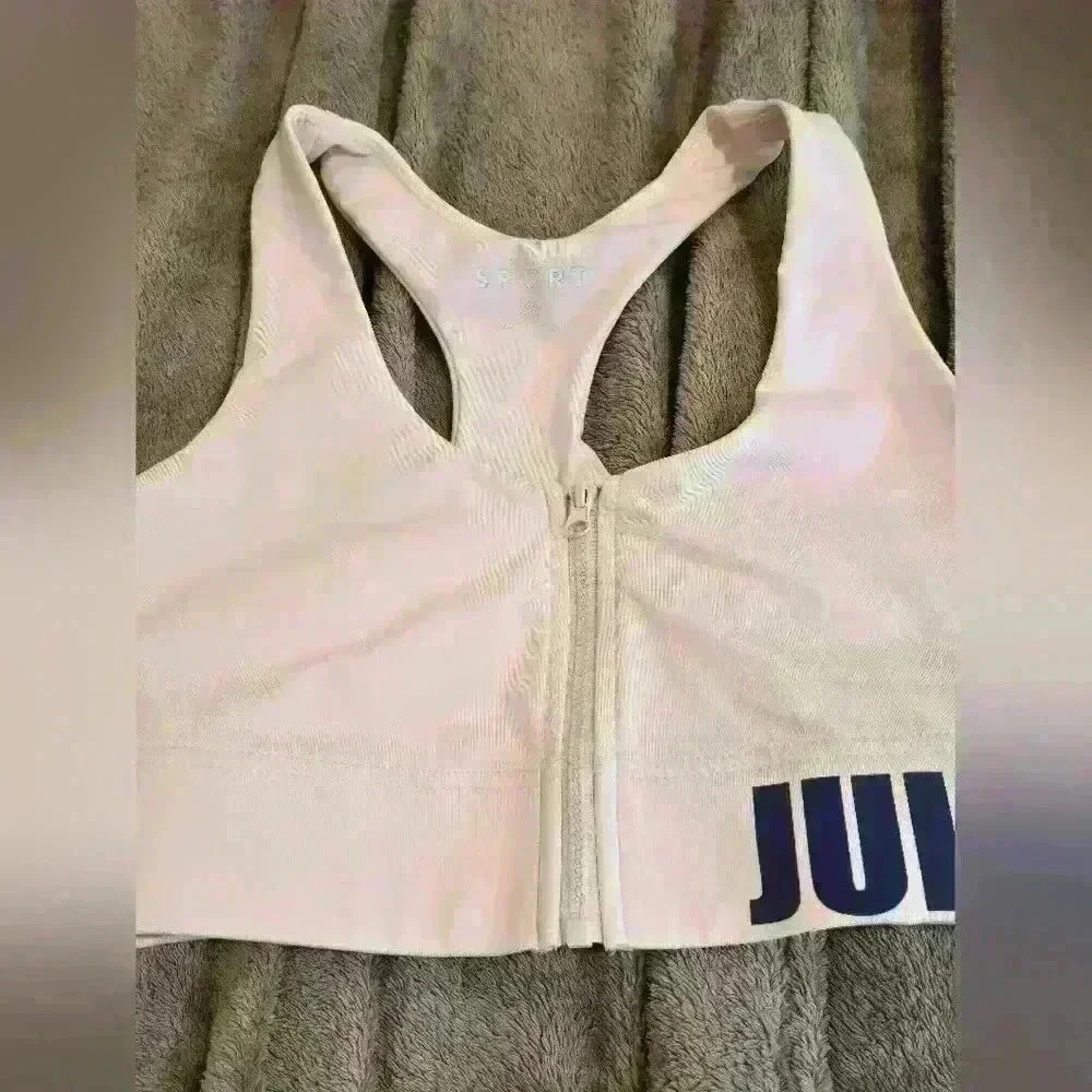 Juicy Couture Plae Pink Sport Bra Size XS - Picture 5 of 7